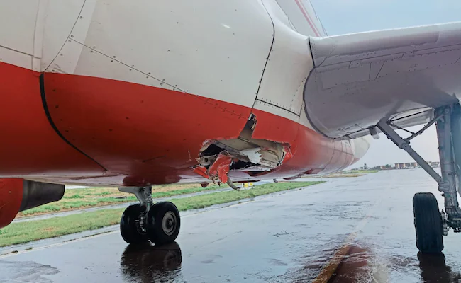 Air India plane collides with tug tractor at Pune airport