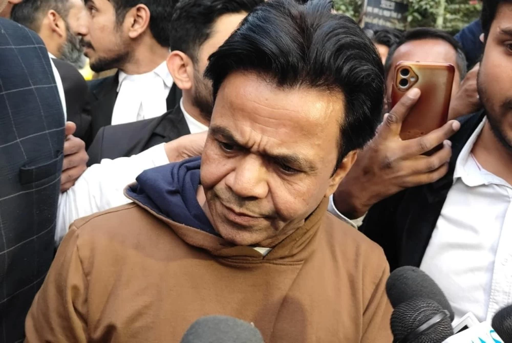 Rajpal Yadav appeared for the first time after his release f...