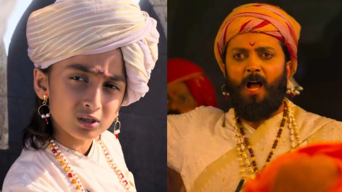 Riteish Deshmukh and Genelia D'Souza's son makes a splash wi...