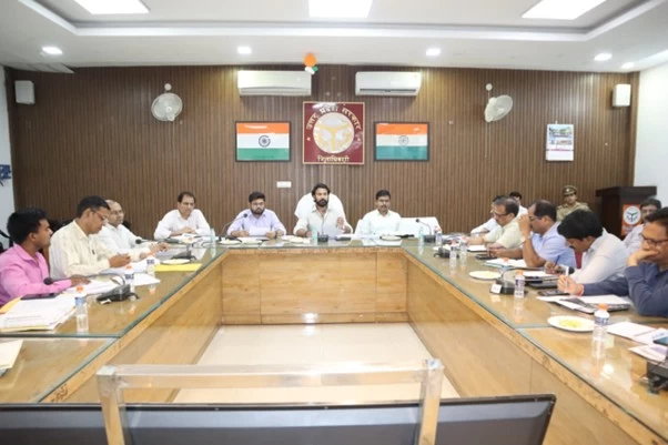 Meeting on Development Works via CM Dashboard Held Under the Chairmanship of the District Magistrate