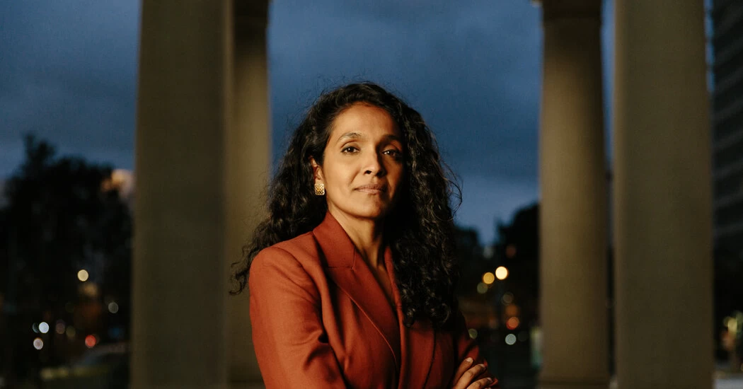 Nitya Raman, of Indian Origin, Makes Waves in Los Angeles Ma...