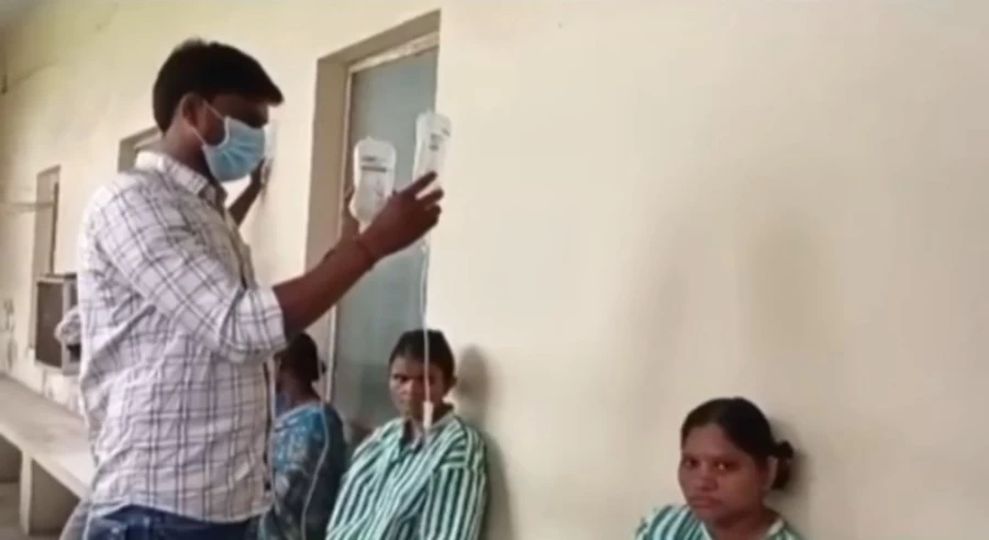Poor healthcare system at Warangal MGM Hospital, patients fo...