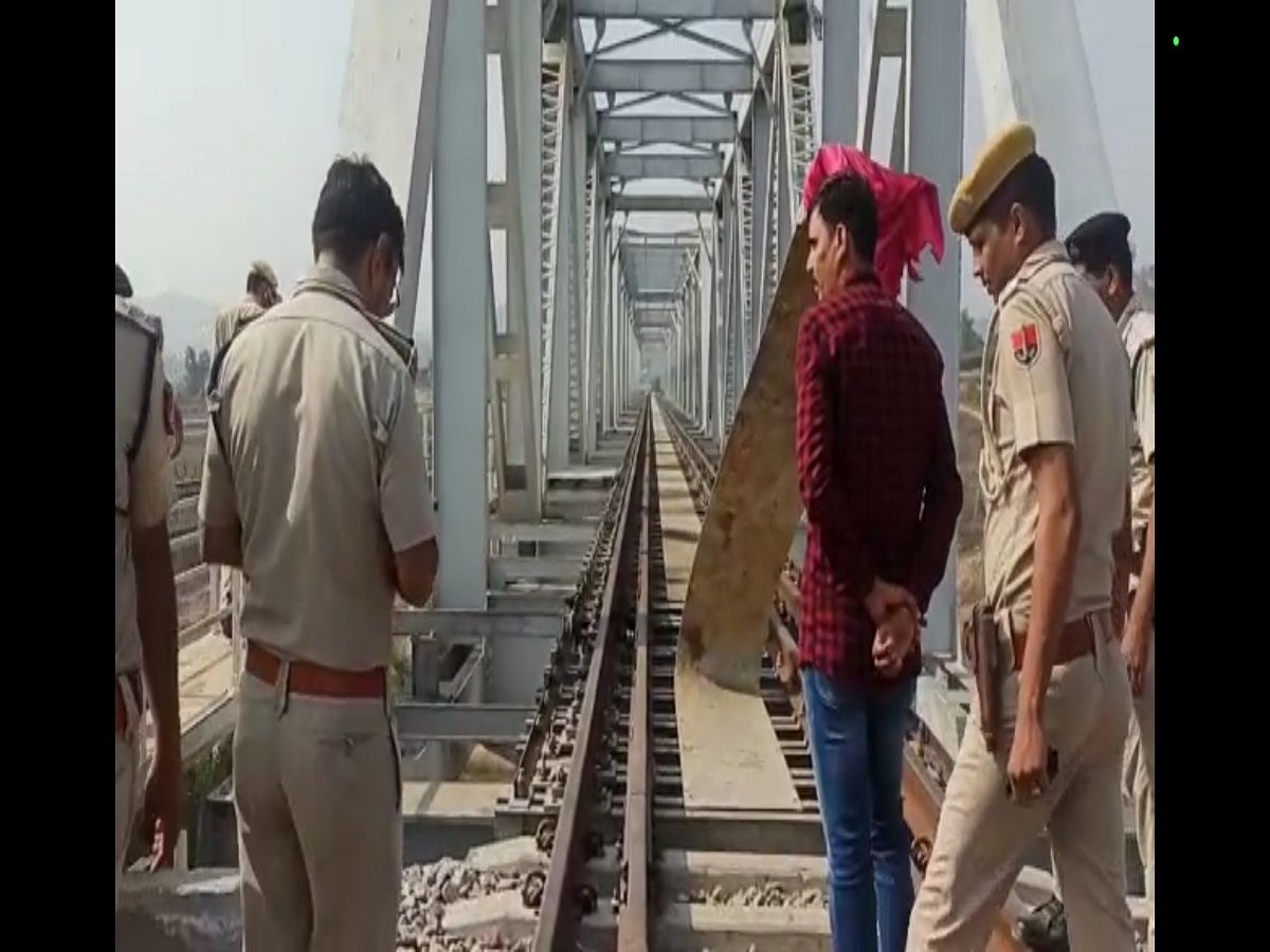 Udaipur-Ahmedabad railway track blew up