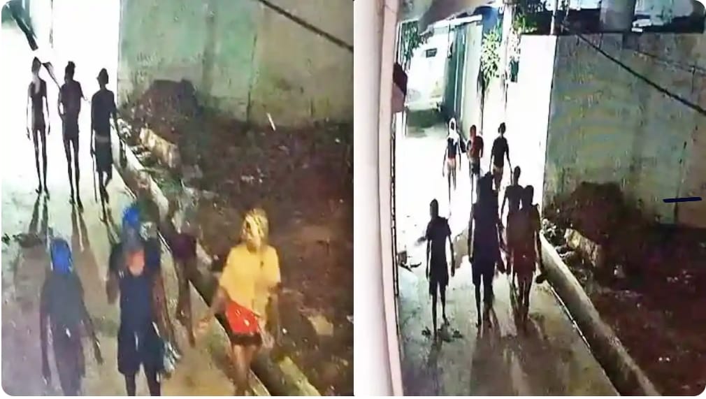 Artwork of masked thieves in Shahdol