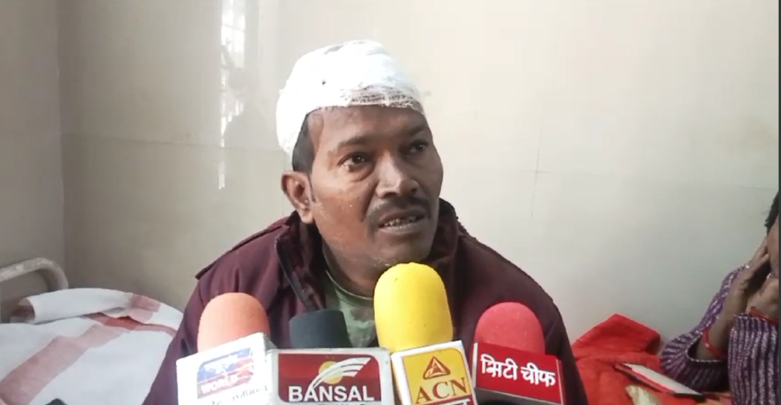 Sudden fatal attack on an adult with steel pipe and knife in Katni