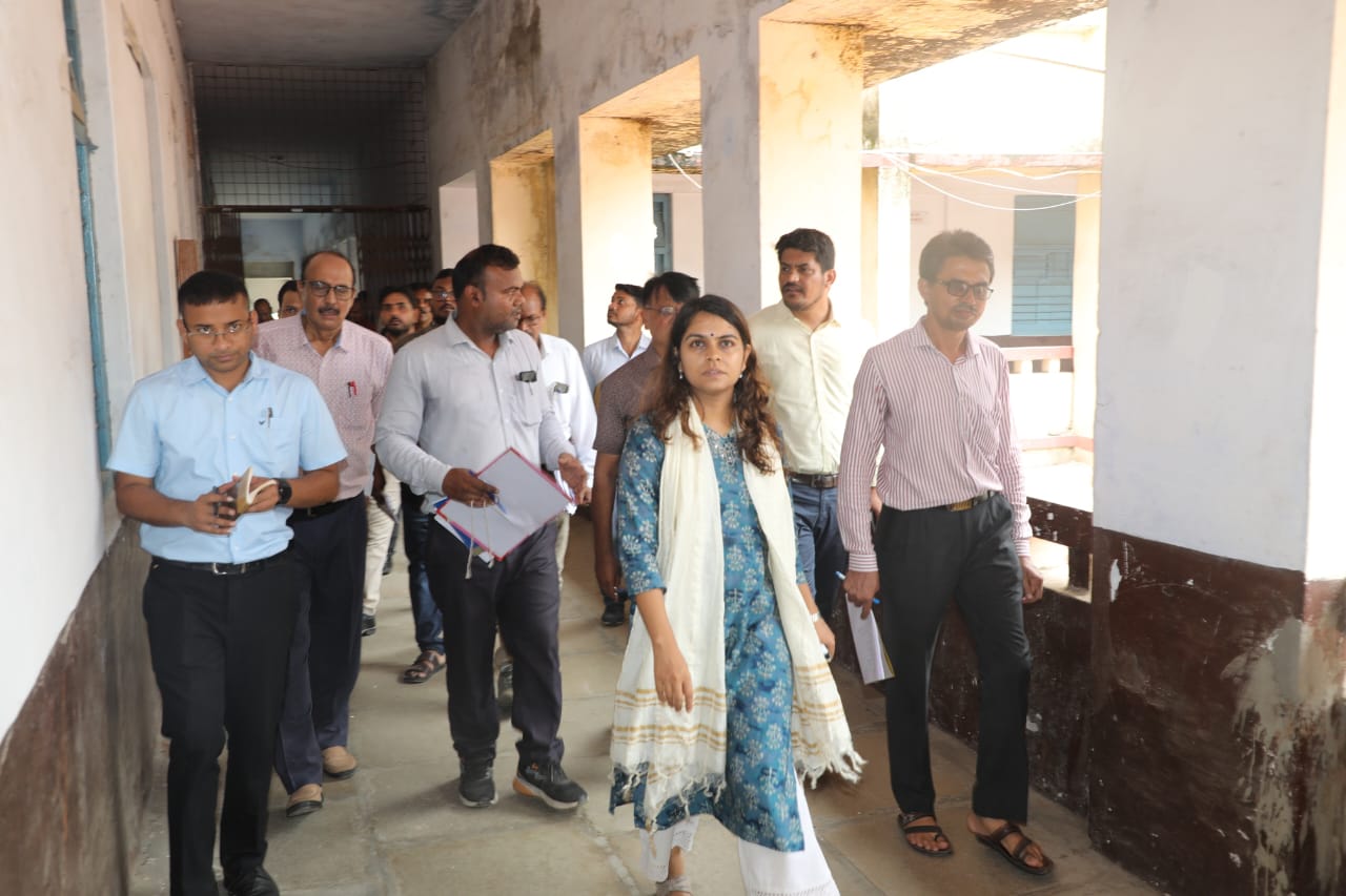 Collector inspected BKSN Government College