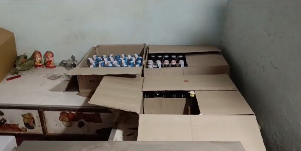 Katni Police took major action against illegal liquor