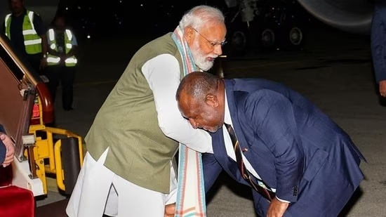 PM Modi reached Papua New Guinea