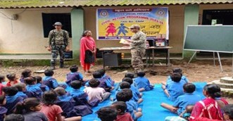 Where the sound of gunfire stopped, children's education wil...