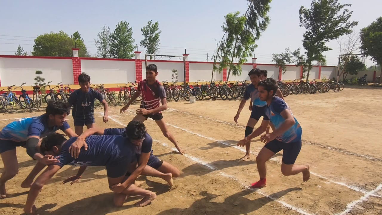 Inter house Kabaddi competition organized in Sarvodaya Gyan Public School