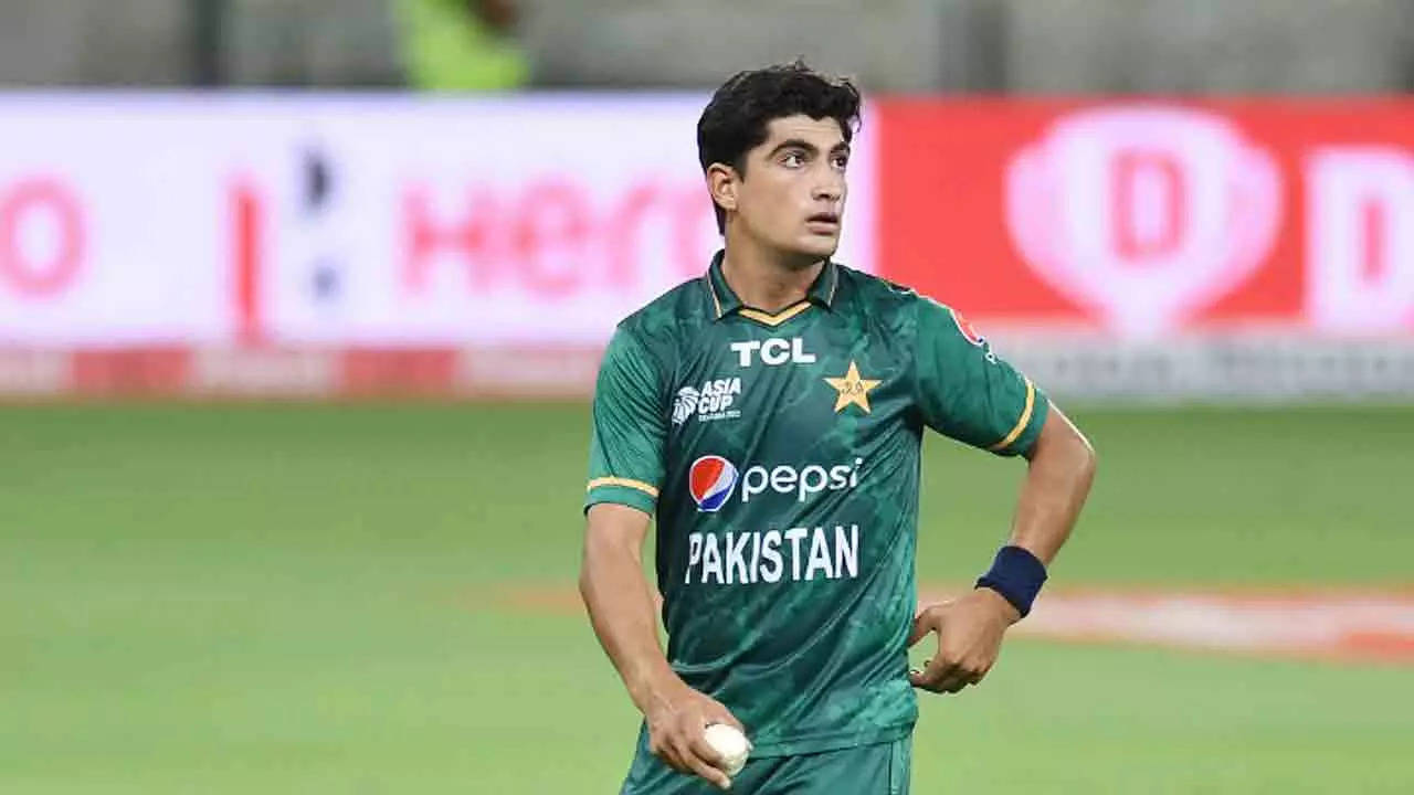 Naseem Shah's world record in sixth ODI