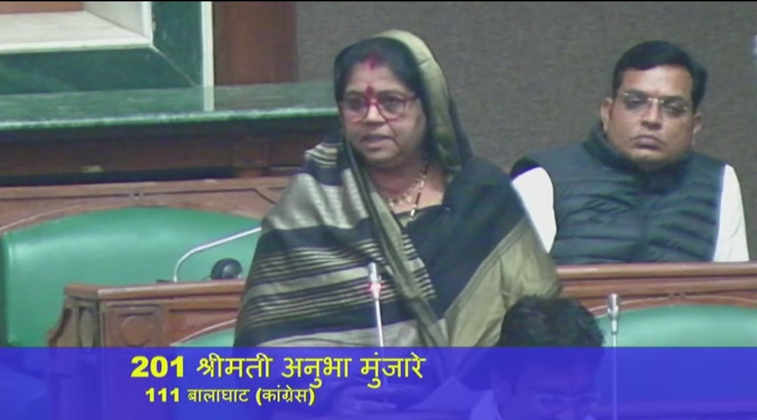 Anubha roared in the House regarding education, health, irrigation, bridges and the price of paddy for farmers