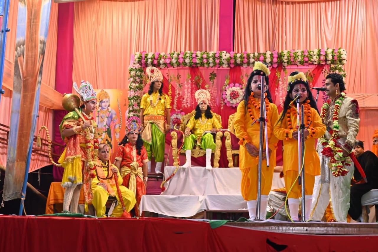 Shri Ram ji's leela teaches us that we should follow the ideals of Shri Ram ji: - Municipal Chairman Vipin Garg