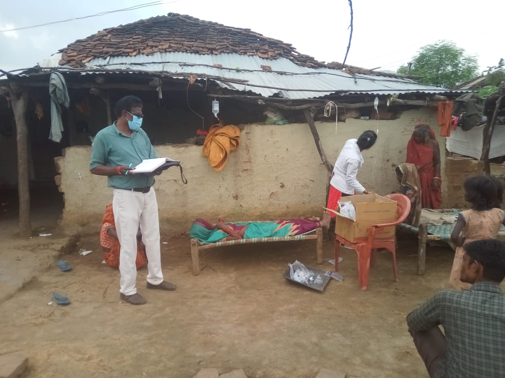 Villagers were caught in the trap of superstition, were suffering from vomiting and diarrhea, but were being negligent in treatment on the advice of a tantrik