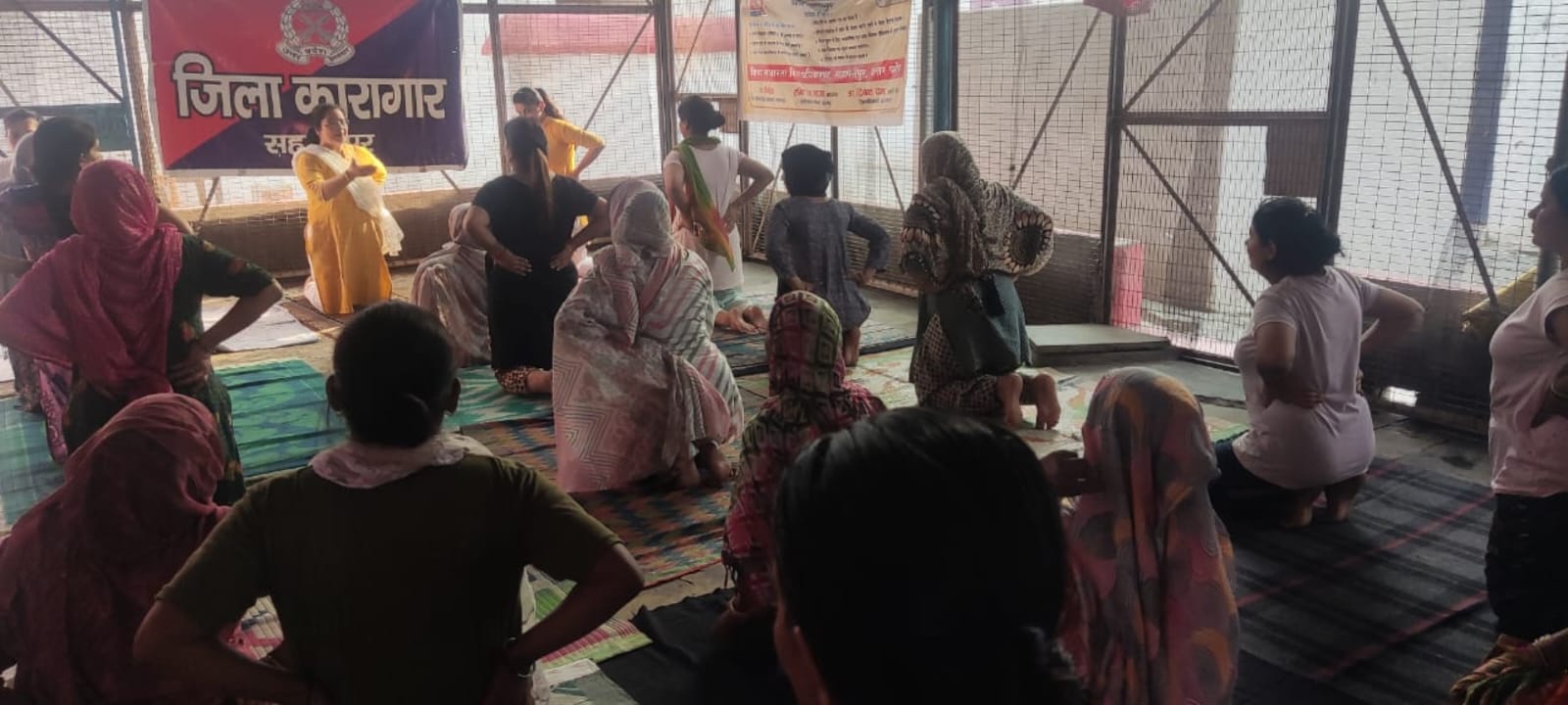 Two days of yoga with prisoners, when yoga guru asked alms from 1331 prisoners