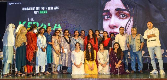 The team of 'The Kerala Story' donated