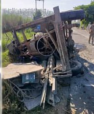 Eight year old boy died in road accident