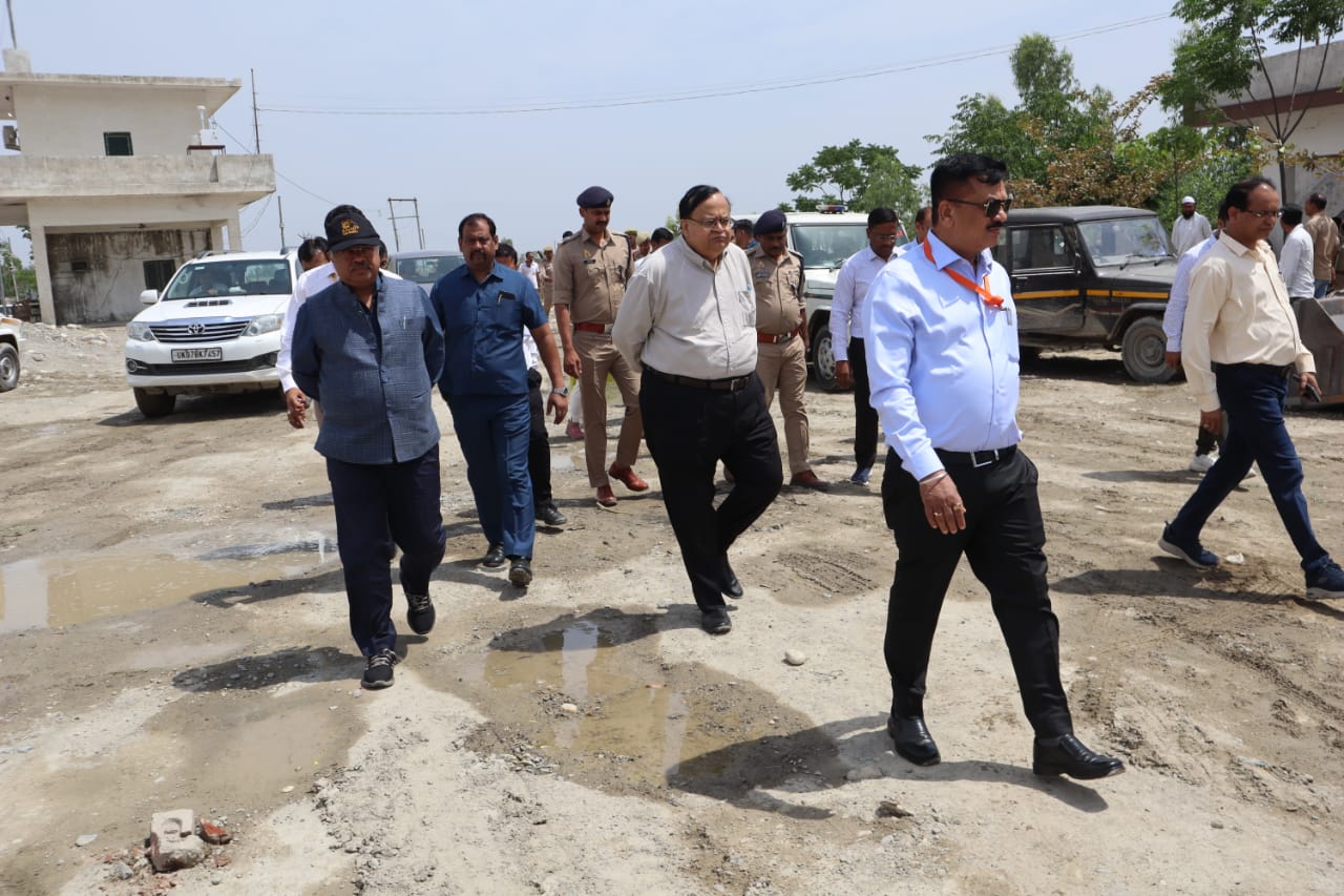 Members of the Central Empowered Committee conducted on-site inspection of the mining lease area located at Behat