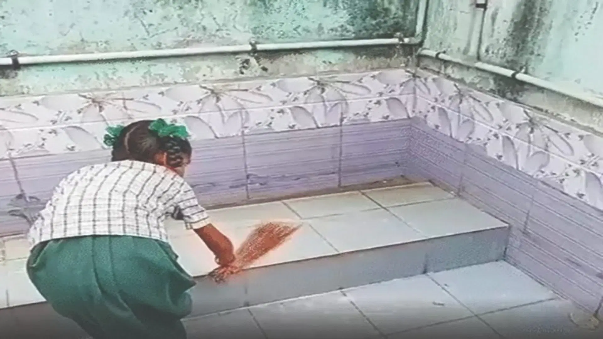 Dalit girls made to clean toilets in school