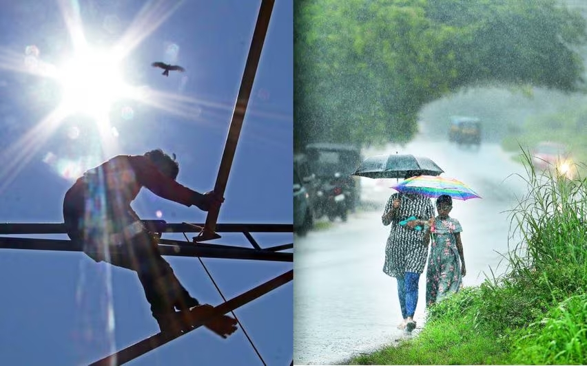 Rain, hailstorm with thunderstorms in some states
