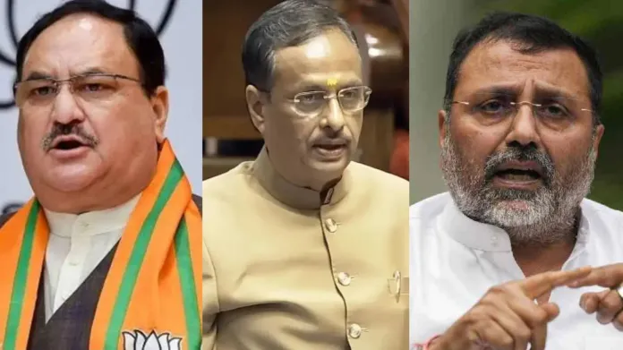 Politics on the statement of Nishikant Dubey-Dinesh Sharma