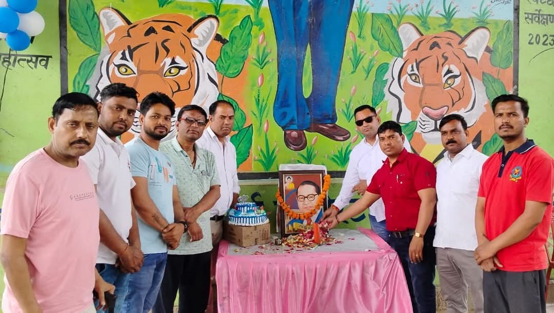 Bharat Ratna Dr. Bhimrao Ambedkar's birth anniversary celebrated by BJP workers in Deoband