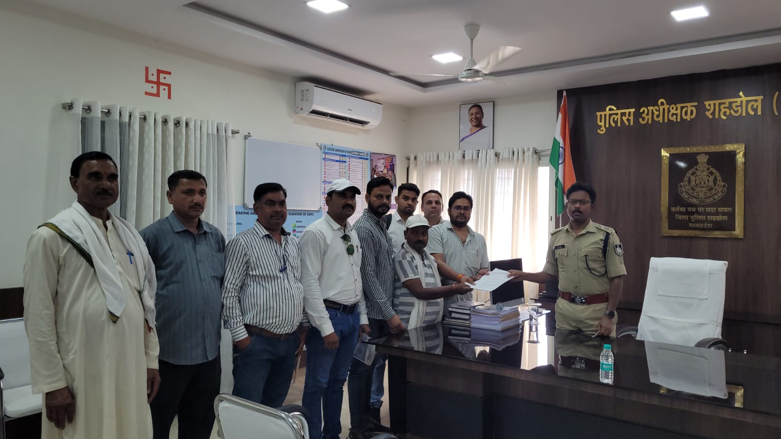 MP Media Sangh Shahdol demands