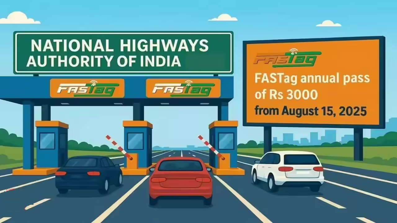 FASTag's annual pass implemented, you will be able to cross the toll gate 200 times on a recharge of Rs 3000