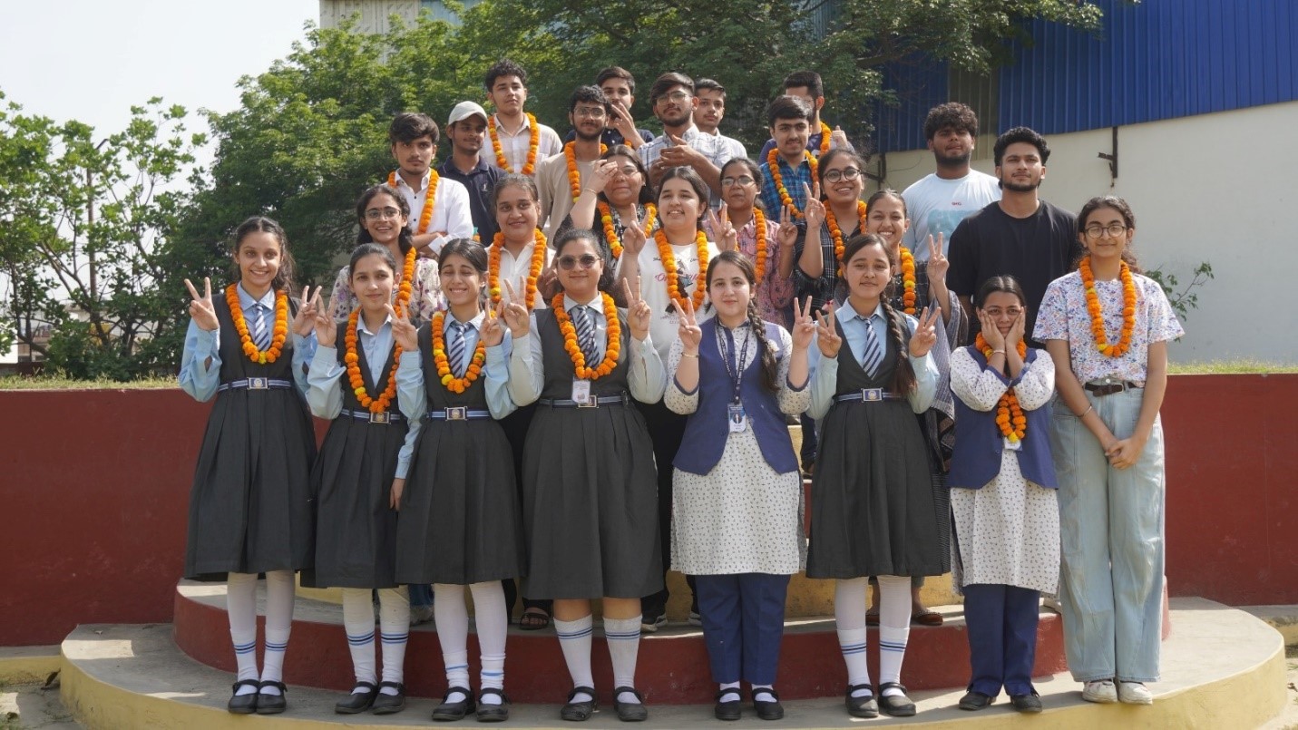 Reeti, a class 12 student of The Doon Valley Public School, secured first position by securing 98.2% marks
