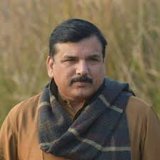 Sanjay Singh attacked the Center over farmer loan waiver