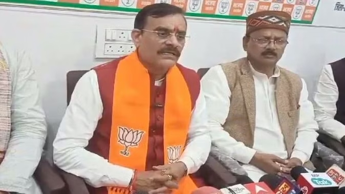 BJP state president VD Sharma reached Shahdol on a one-day stay