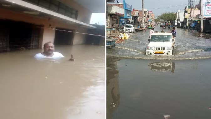 Delhi-NCR rain in pictures