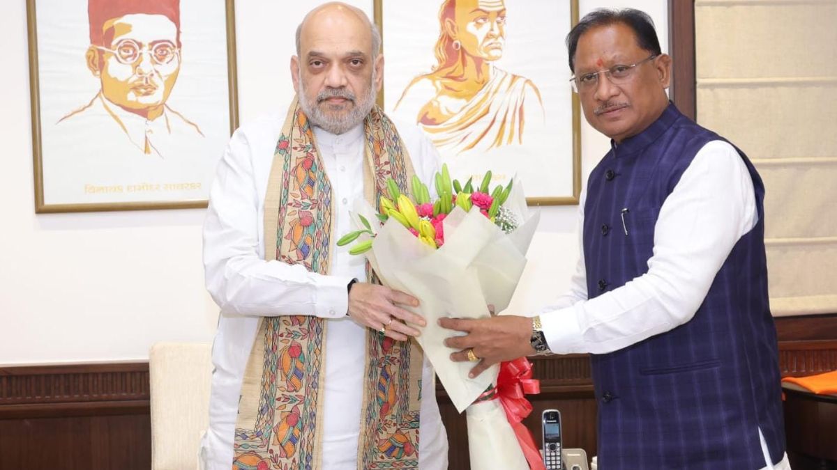 CM Sai met Home Minister Amit Shah