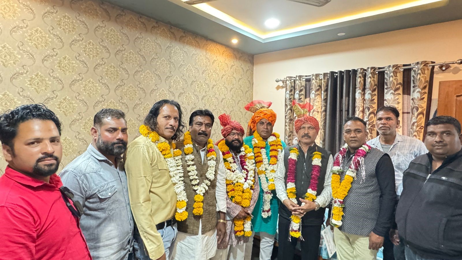 Announcement of new office bearers of All India Valmiki Mahapanchayat in Shajapur