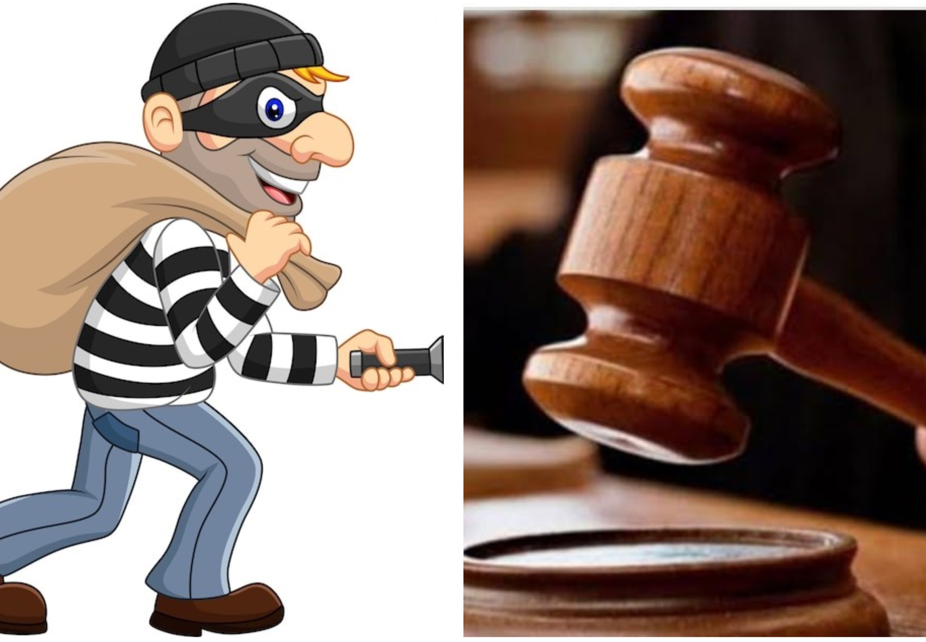 Theft in the house of a Supreme Court judge