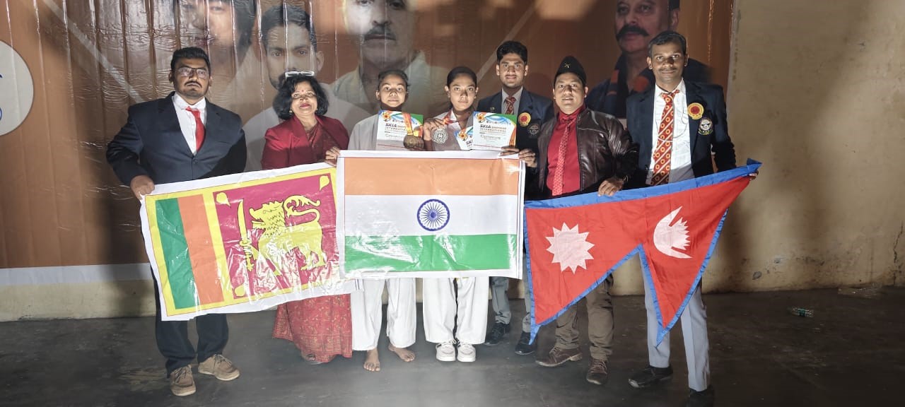 Players of Basant Karate Academy won eleven medals