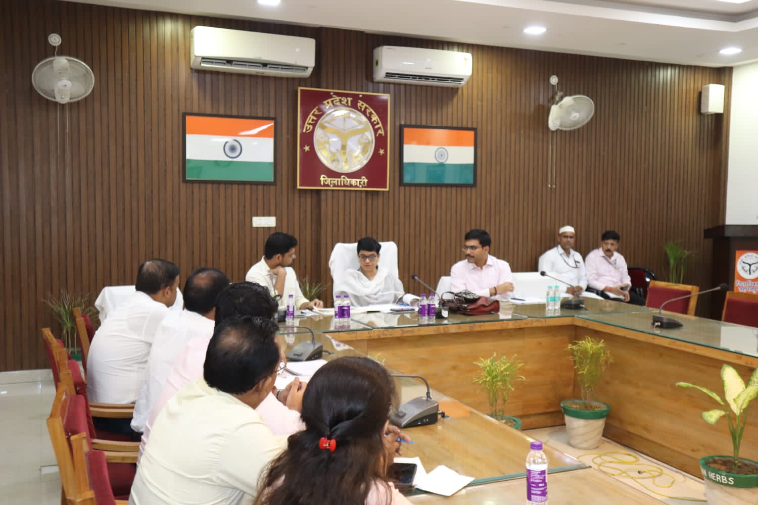 Principal Secretary Stamp and Registration, Women Welfare and Child Development and Nutrition Department did departmental review