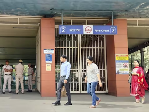 Delhi Metro closed gates of 3 stations