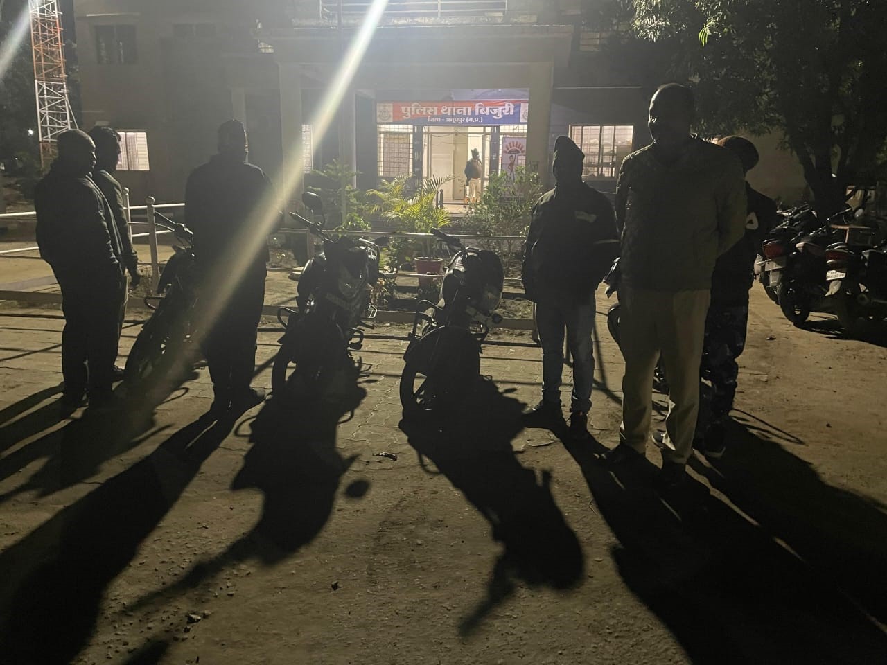 Raid action taken on gambling den in Korja jungle