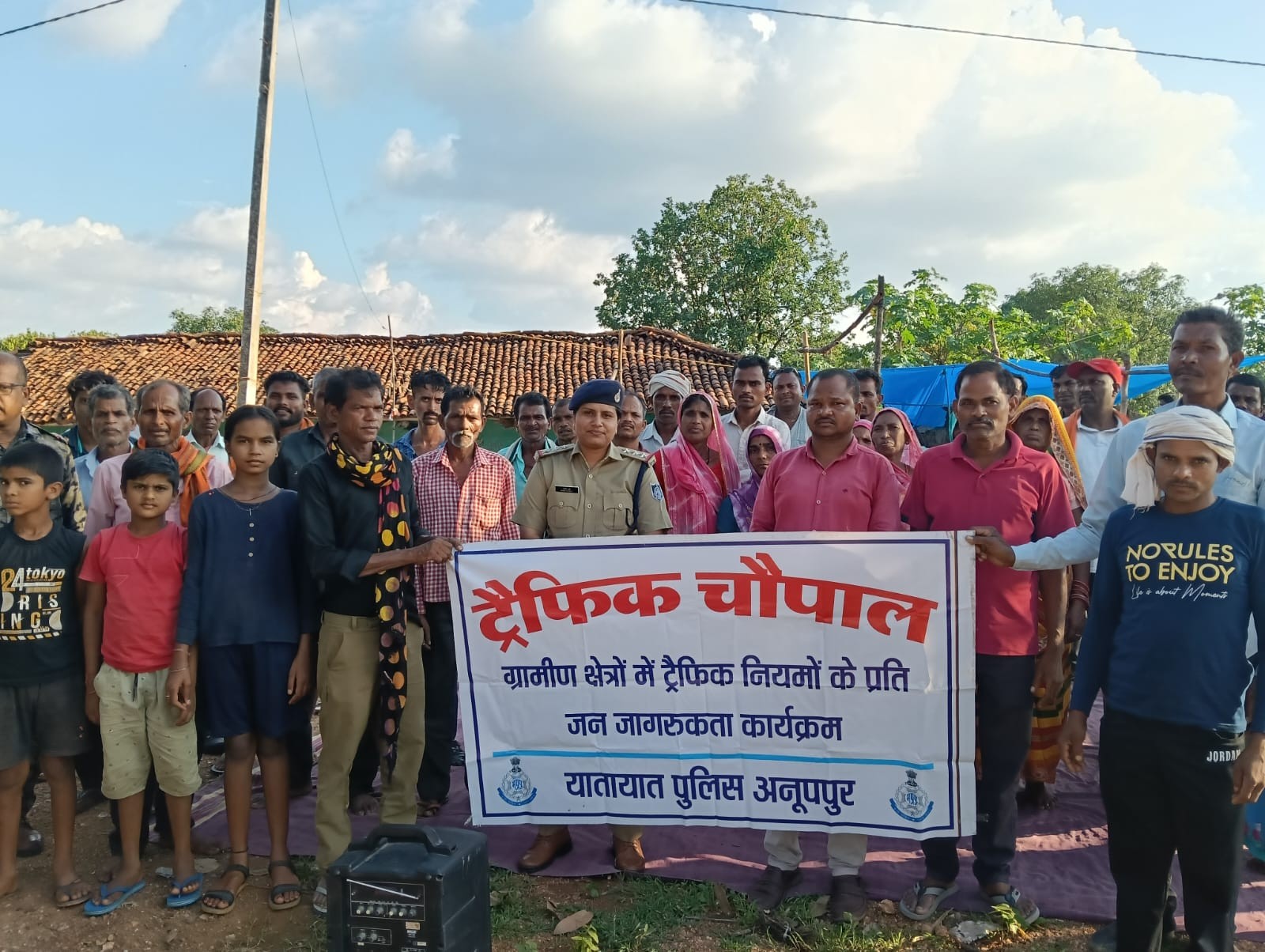 Traffic Chaupal organized in village Munda (Jaithari)
