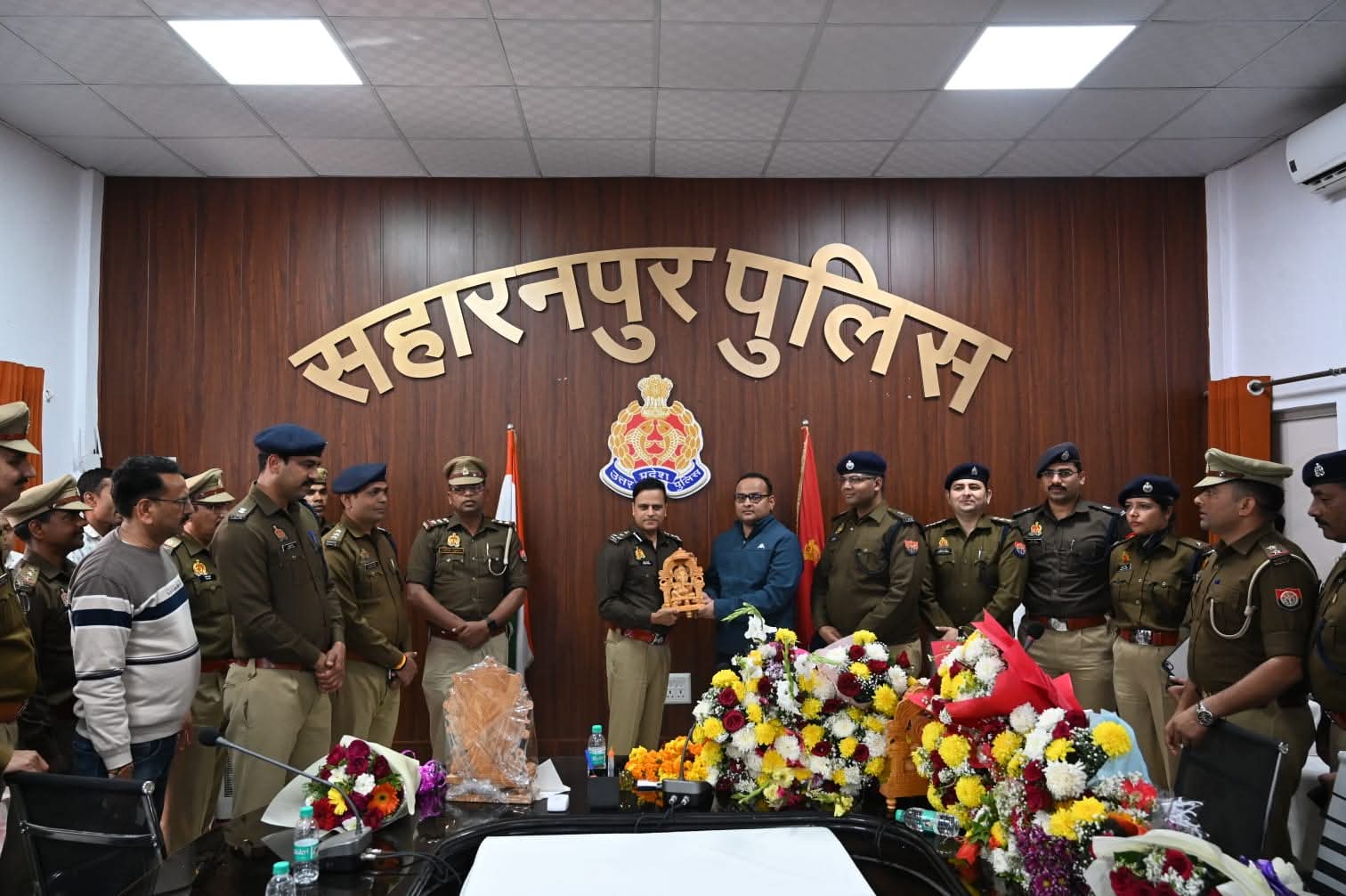 Saharanpur's new SSP Abhinandan Singh assumes charge