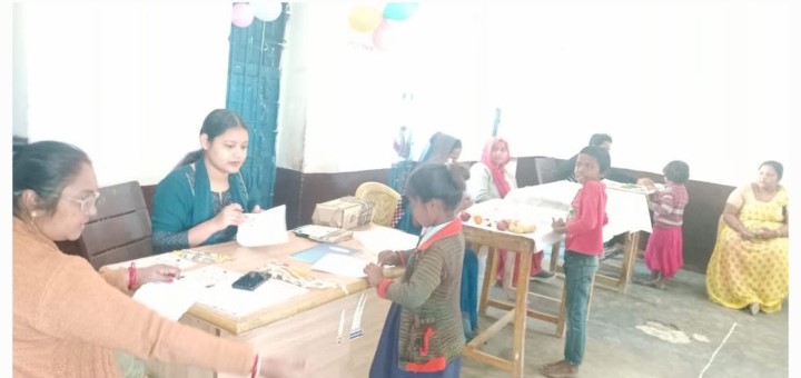 FLN fair organized in primary school of Maihar