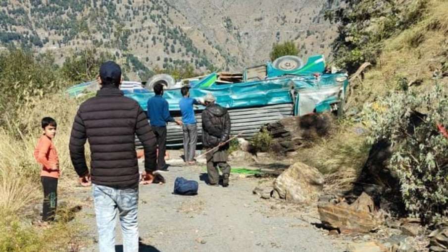 Horrible bus accident in Jammu