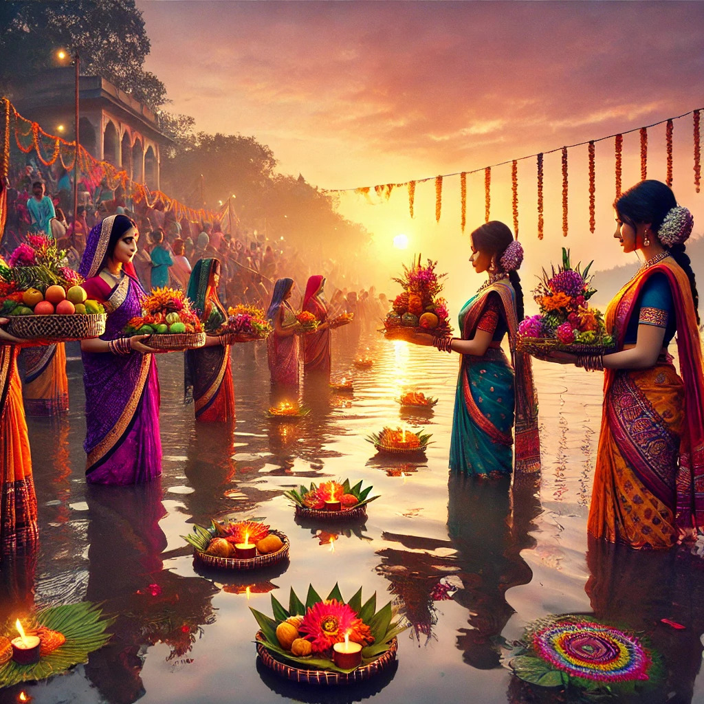 The great festival Chhath is starting from Tuesday