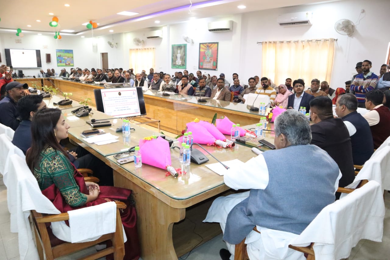 Relief amount distributed to farmers affected by hailstorm