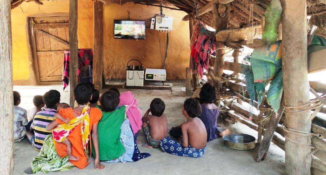 Villages of Niyad Nellnar Yojana are being energized with solar energy