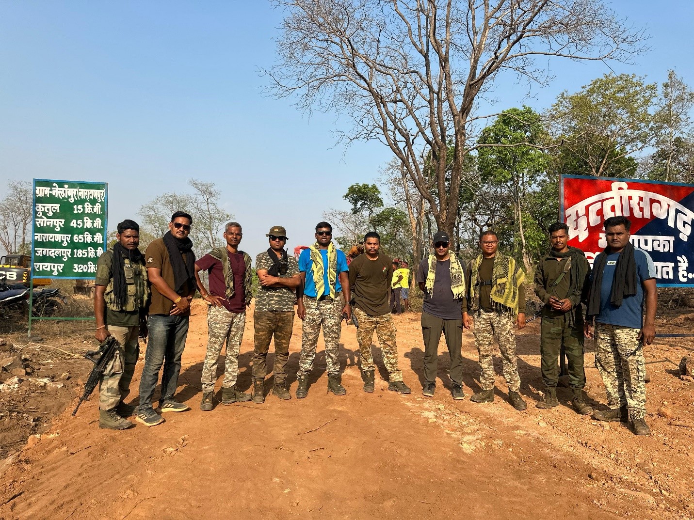 New security and public facility camp opened in Nelangur of...