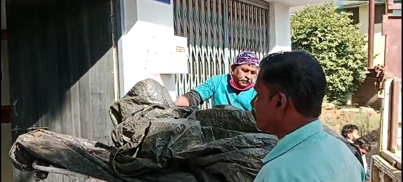 Road accident occurred near Kuthla police station of Katni district