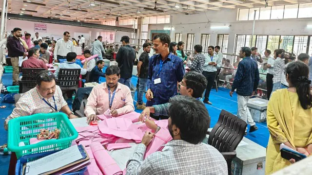 Congress's disappointing performance even in the ballot paper elections