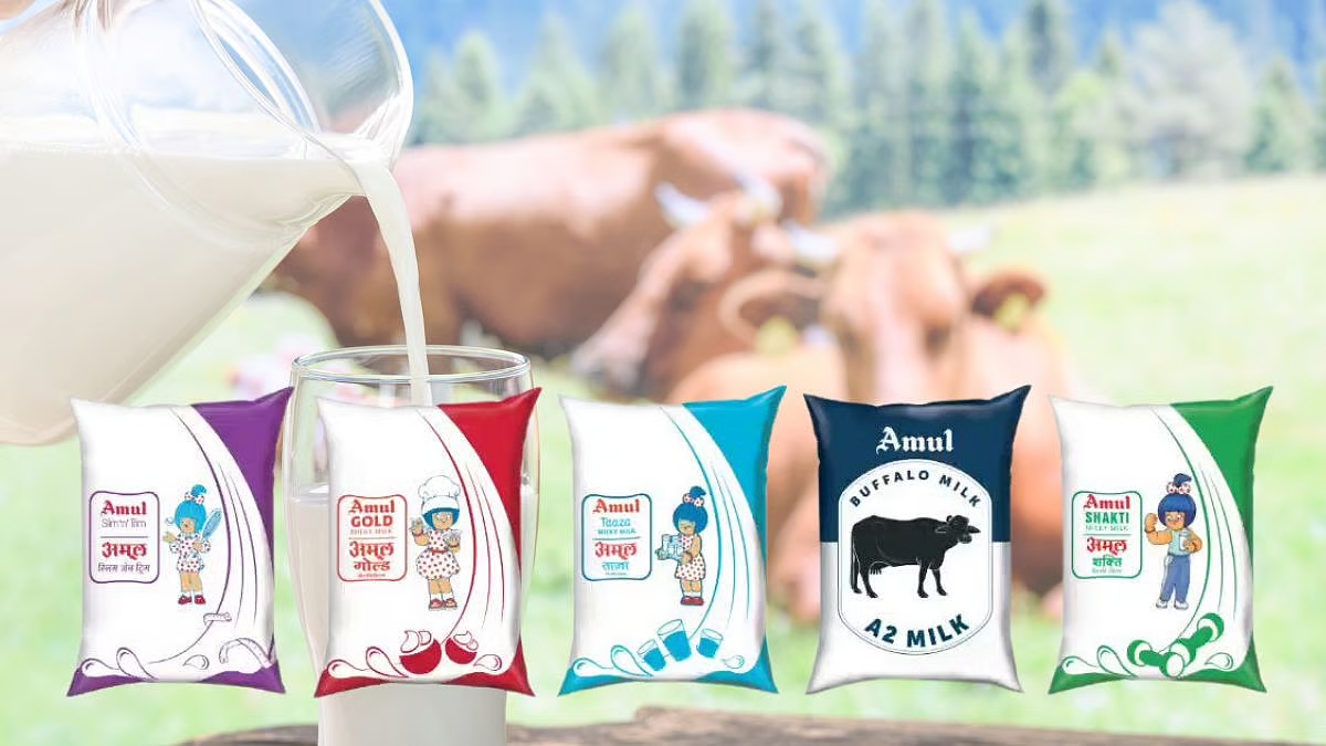 Amul milk became cheaper